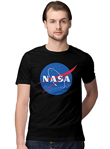 BLAK TEE Homme Official Classic NASA Insignia aka Meatball Logo T-Shirt S
