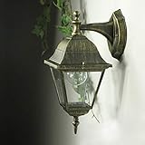 Fassung: E27 - max 60Watt Nostalgische Außenwandleuchte\