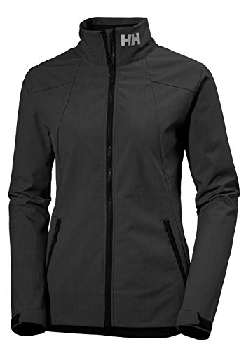 Helly Hansen W Paramount Softshell Jacket, Mujer, Black, L