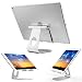 Produktbild thanly Universal Tablet Ständer Winkel drehbar Aluminium Desktop Tablet Handy Halter Wiege Unterstützung für iPad Pro Mini Air iPhone 7 6S 6 Plus 5S Samsung S6 S5 S4 S3 HTC LG PC GPS