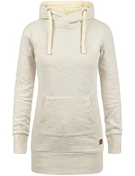 BLEND SHE Jenny Damen Kapuzenpullover Hoodie Sweatshirt mit Fleece-Innenseite aus hochwertiger Baumwollmischung