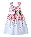 Hotportgift Baby Girls Kids Flower Sleeveless Braces Skirt Sundress One-piece...