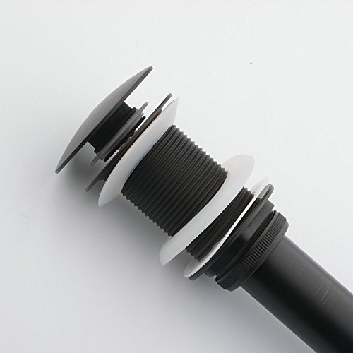 Hiendure® 1.18-Zoll Waschbecken Ausflußpfropfen Pop Up Klick Klack Badewanne Wannen Bassin Stecker Messing Öl-rieb Bronze - 5