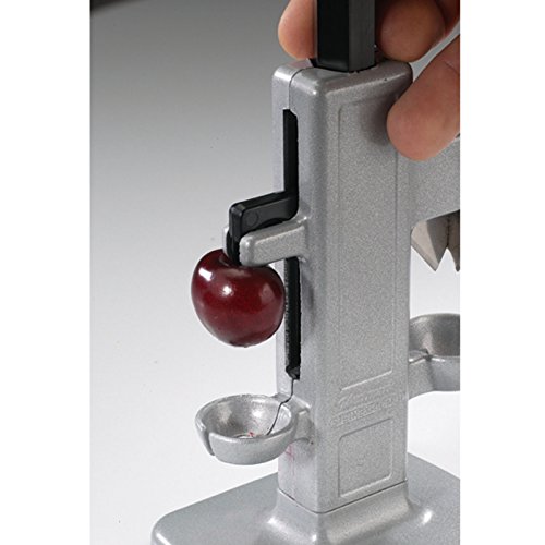 Westmark Kirschen- und Pflaumenentsteiner, Kombi-Entsteiner, Höhe: 23 cm, Aluminium/Edelstahl/Kunststoff, Steinex-Combi, 40202260 - 3