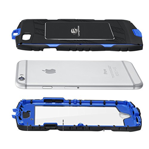iPhone 6S Funda  longrise Outdoor Sports iPhone 6s Defender       Carcasa con protector de pantalla integrado Heavy Duty       Carcasa para iPhone 6  de 4 7  pulgadas