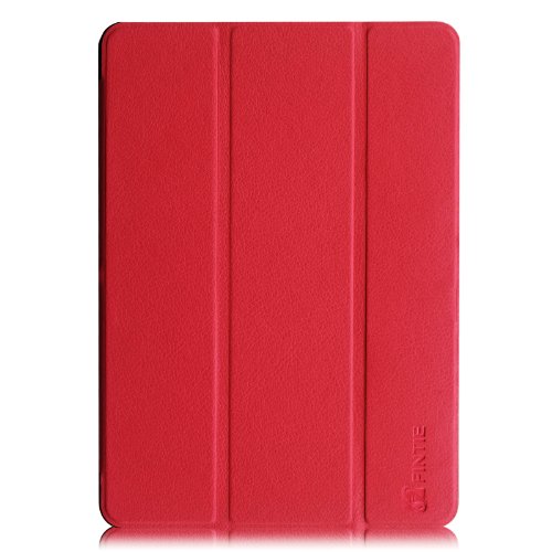 Fintie Samsung Galaxy Note 10.1 2014 Edition / Samsung Galaxy Tab Pro 10.1 T520 T525 Hülle Case – Ultra Slim Lightweight superleicht Stand Smart Shell Schutzhülle Cover Tasche Etui mit Auto Schlaf/Wach Funktion, Rot - 7