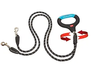 Wigzi Dual Dog Gel Leash - Walks 2 dogs (MEDIUM TO LARGE Breeds Only)