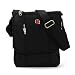 Produktbild Schultertasche Citybag Flugbegleiter Ausweistasche Umhängetasche Business Messenger Bag Tasche Black NEU