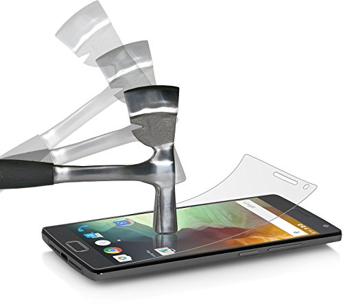StilGut Displayschutzfolie Panzerglas für OnePlus 2 (2er-Pack)