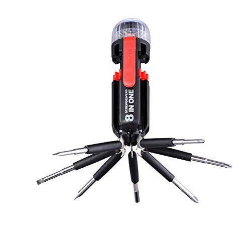 Preisvergleich Produktbild Globo Multi Tool LED Schraube Treiber schwarz
