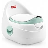 Fisher-Price Potty Lazımlık, 8 Ay ve &Uuml;zeri Bebekler i&ccedil;in | &Ccedil;ıkarılabilir İ&ccedil; Hazne, Kolay Temizlenebilir, Hafif ve Taşınabilir