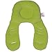 Produktbild NeckyDrive 114101 Kopfstützkissen für Kindertrageschalen, circa 35 x 24 cm, grün/beige