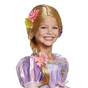 Disguise Rapunzel Deluxe Costume Wig, One Size Child