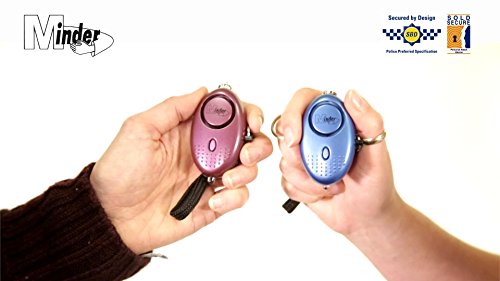 EPOSGEAR Panikalarm Schlüsselanhänger, Taschenlampe und Mini Alarm mit 140db Sirene - 3