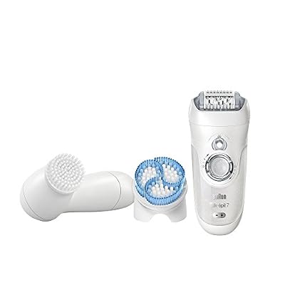 Braun Épilateur et système d’exfoliation Silk-épil 7 SkinSpa 7-939e technologie Wet & Dry 3 en 1 de Braun + 3 accessoires