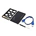 Produktbild iUcar Portable 2.5 Inch USB3.0 to SATA HDD Enclosure SSD Adapter External HDD Case Black