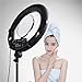 Produktbild 18"48w LED Ringlicht Fotografie Dimmbare Makro Ring Lampe Make-up Kamera Foto/Studio/Telefon/Video,Black