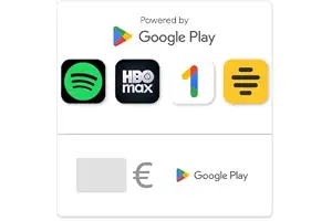 Código Google Play: nuevos descubrimientos y los favoritos de siempre en una tarjeta. Go Play. (Envío por correo electrónico o mensaje de texto; válido solo para España)