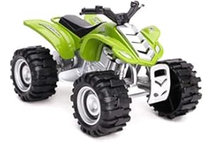 Toyland Bicicleta cuádruple de fricción fundida a presión de 11 cm - Colores y diseños Surtidos - Verde - Juguetes para niños