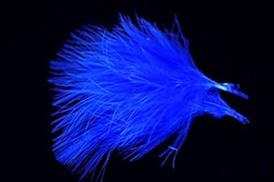 Tigofly 100 pcs/lot 3 Colors Turkey Marabou Blood Feathers Woolly Bugger Streamers Fly Tying Feather Materials