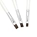 Bluelans® 3pcs UV Gel Acrylic Nail Art Design Builder Salon DIY Brush Pen Set