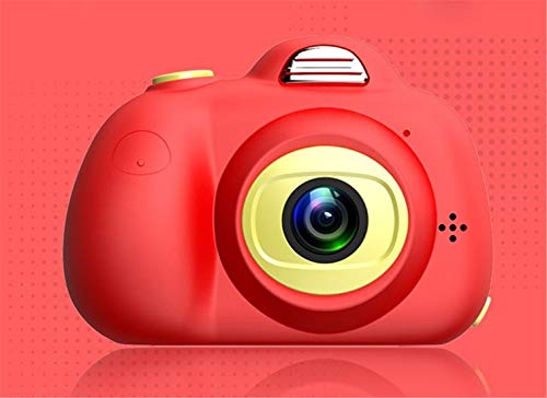 Preisvergleich Produktbild Yeying123 Kinderkamera Zeichentrickfilm Digitalkamera Mini-Spiegelreflexkamera-Junge Sportkamera-Spielzeug-Geschenk,Red,32...