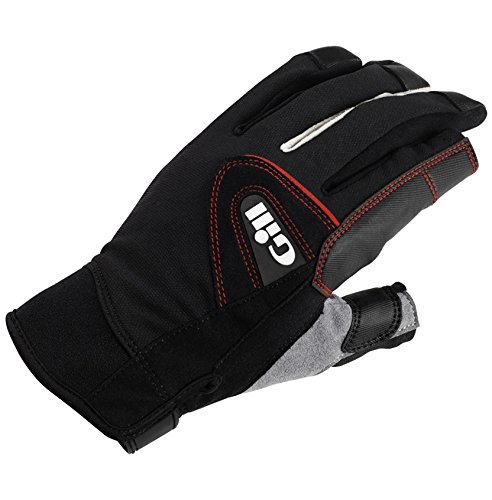 2017 Gill Championship Long Finger Sailing Gloves Black 7252