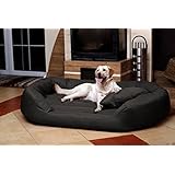 tierlando® S5-02 SAMMY Extra ROBUST Hundesofa Hundebett Gr. XXL 140cm Graphit Anthrazit