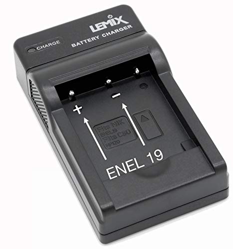 Lemix ENEL19 Chargeur USB Ultra Mince pour Batteries Nikon EN-EL19 Casio NP-120 pour appareils list s ci-Dessous Nikon Coolpix Casio Exilim reviews Lemix ENEL19 Chargeur USB Ultra Mince pour Batteries Nikon EN-EL19 Casio NP-120 pour appareils list s ci-Dessous Nikon Coolpix Casio Exilim