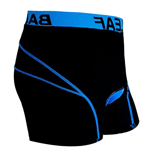 Baleaf Herren Radunterhose mit Sitzpolster Fahrrad Unterwäsche Pro Bike Boxer mit Gummibund - 3
