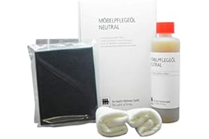 PAULROMMER Musterring Möbelpflegeöl NEUTRAL 250 ml inkl. Pflegetuch