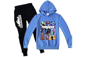 zhaojiexiaodian Garçon Unisexe 3D Imprimer Pull Enfants Jogging Hoodies Sweat Survêtements Vêtements de Sport Jumper Hip Hop Streetwear À Capuche Hauts