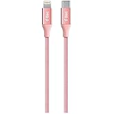 TTEC Alumicable Type-c Lightning Hızlı Şarj Kablosu 150cm 2DK41-8 Farklı Renk (Roze Altın)