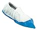 Produktbild Überschuhe verstärkte Sohle weiß/blau 50 Stück
