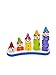Wooden Clown Stacker Toy with Numbers Ideal Gift for Toddler