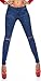Produktbild Skinny Jeans mit Riss am Knie by In-Stylefashion blau