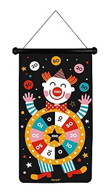 Janod - J02074 - Jeu de fléchettes magnétiques - Cirque