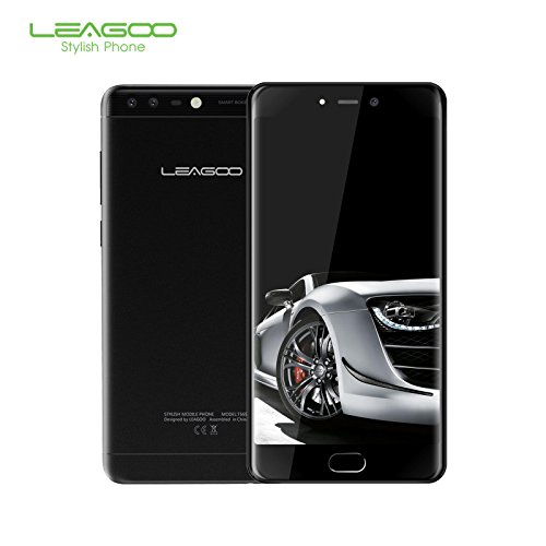 GÃ¼nstiges Handy, Leagoo T5C 4G Smartphone, Dual SIM Mobiltelefon, Fingerabdruckscanner Dreifach-Kameras 5.5 Zoll FHD IPS Display Intel SC9853 Acht-Kerne 3000mAh Batterie Telefon fÃ¼r Familien (Schwarz)