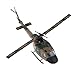 Produktbild FLAMEER Mini Diecast Hubschrauber Kampfflugzeug Flugzeuge Modell Militärspielzeug - UH-1 Iroquois/Hue