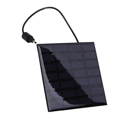 Solarpumpe Solar Springbrunnen Teichpumpe Pumpe –1,2 W - 6