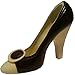 Produktbild 01#061618 Schokoladen Pumps, (4) Valentinstag, Muttertag, weiße Schokolade, dunkel mit weißer Spitze, Stöckelschuh, Schuhe, Damenschuh, Geschenke, Geschenk, NEU