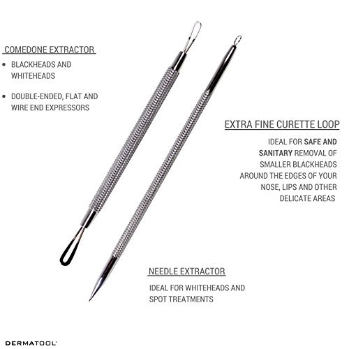 Dermatool Blackhead Remover Acne Treatment Skin Care Kit