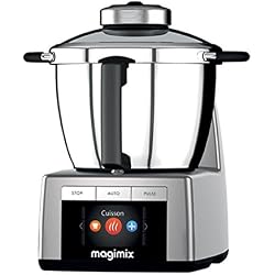 Magimix - Cook Expert - Robot de cuisine avec fonction cuisson, chrome satiné, multifonction