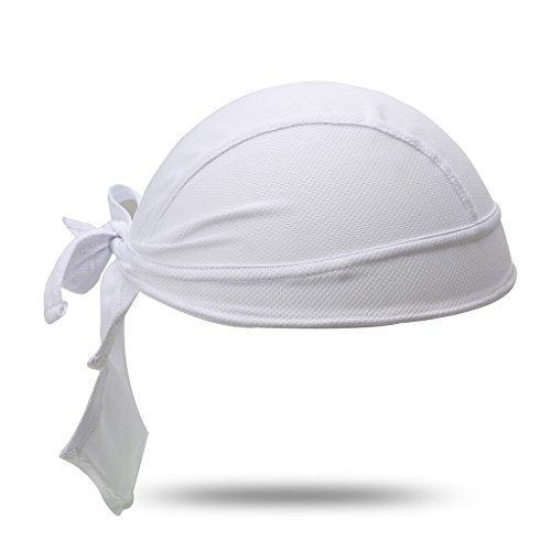 GWELL 6 Farben Bandana Cap Atmungsaktiv Kopftuch Bikertuch UV Schutz Fahrrad Erwachsene Radsport