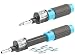 Produktbild AGT Flexible Schraubendreher: 6in1-Bit-Schraubenzieher mit Wechseltrommel, 6 magnetische Bit-Spitzen (Schraubenzieher als Werkzeug)