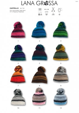 LANA GROSSA CAPPELLO, 1 – Pink/Himbeer/Rot/Bordeaux/Aubergine - 2