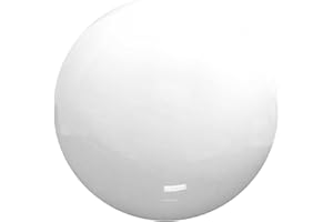 EXTRUMOL - Bola Farola Exterior - Recambio tipo Globo - Alumbrado Público - Exterior - Policarbonato Blanco - Medidas: Ø 30 cm - Boca: 12 cm