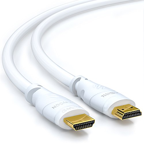 deleyCON 10m HDMI Kabel HDMI 2.0 / 1.4a kompatibel High Speed mit Ethernet (Neuster Standard) ARC 3D 4K Ultra HD (1080p/2160p) - 2