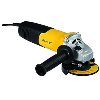 STANLEY STGS9125 900W125mm Small Angle Grinder (Yellow and Black)