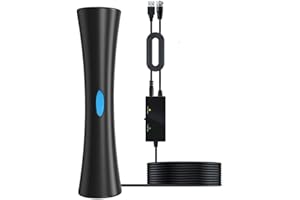 YingStar Antena TV Interior Potente Antena TV Exterior Amplificador Antena TV Cable Antena TV 4K 1080P Antena Digital Antena TV Amplificador Señal TV Antena Portatil TV 200 Millas Digital Antena HDTV